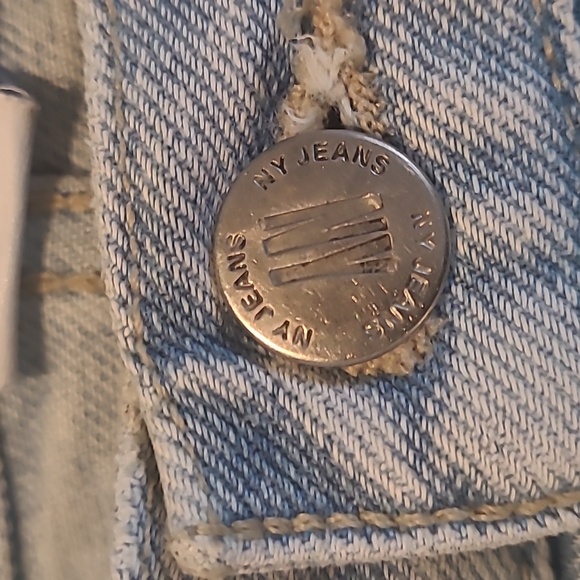 VINTAGE 90s NEW YORK & COMPANY WHISKER WASH JEANS - Picture 4 of 9